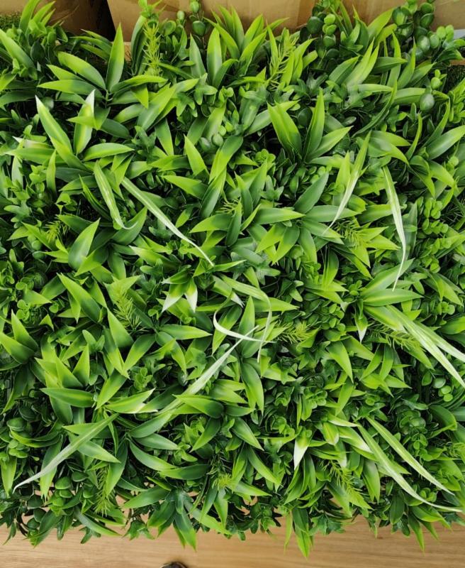 ARTIFICIAL FENCE GREEN GRASS - GREEN WALL