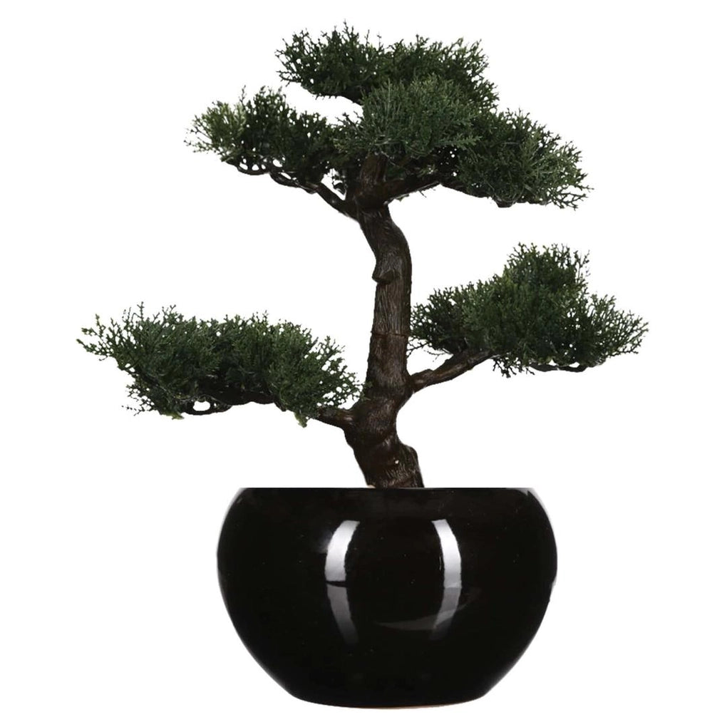 Artificial Bonsai Plant W/Ceramic Pot (35 x 32 x 34 cm)