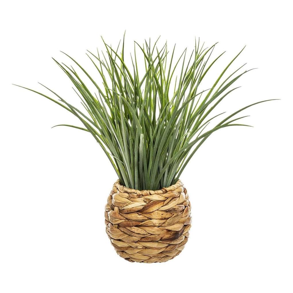 Artificial Grass W/Braided Pot (50 x 48.5 cm)