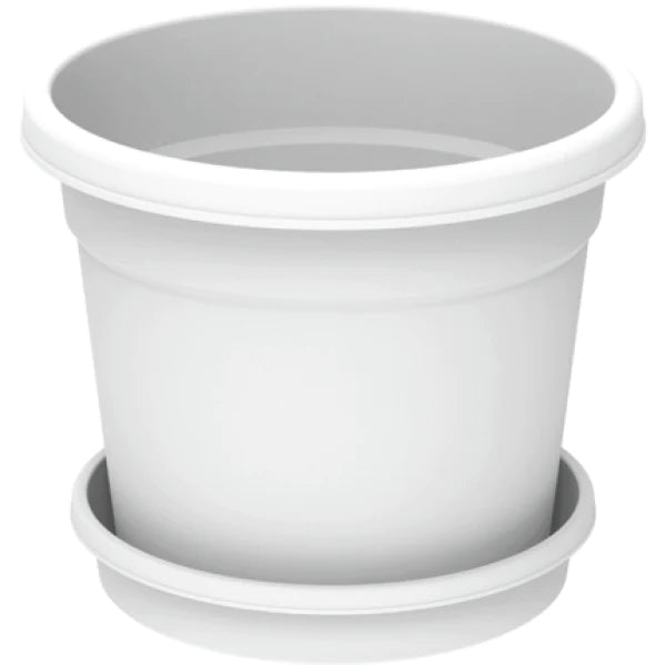 Cosmoplast Round Pot with Tray