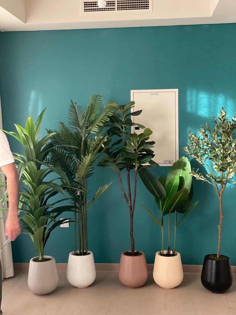 Office Plant Artificial 5plants Bundle