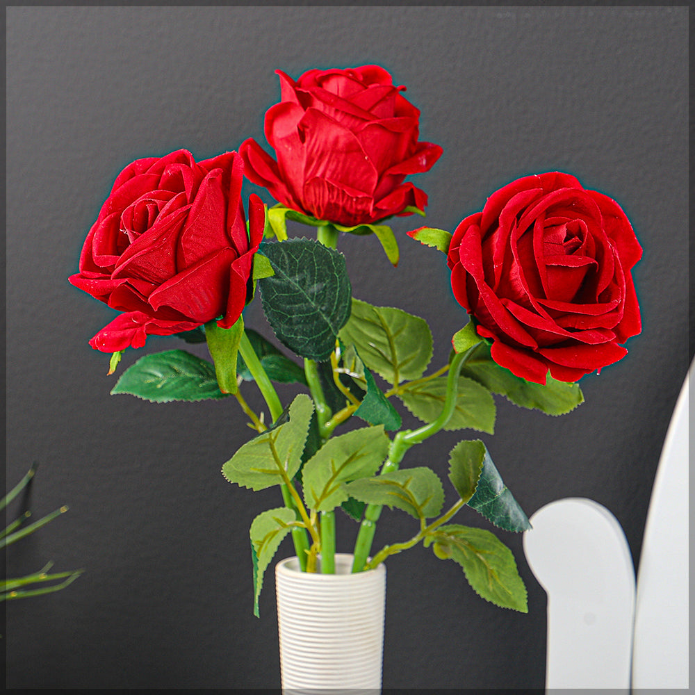 Artificial Single Red Rose