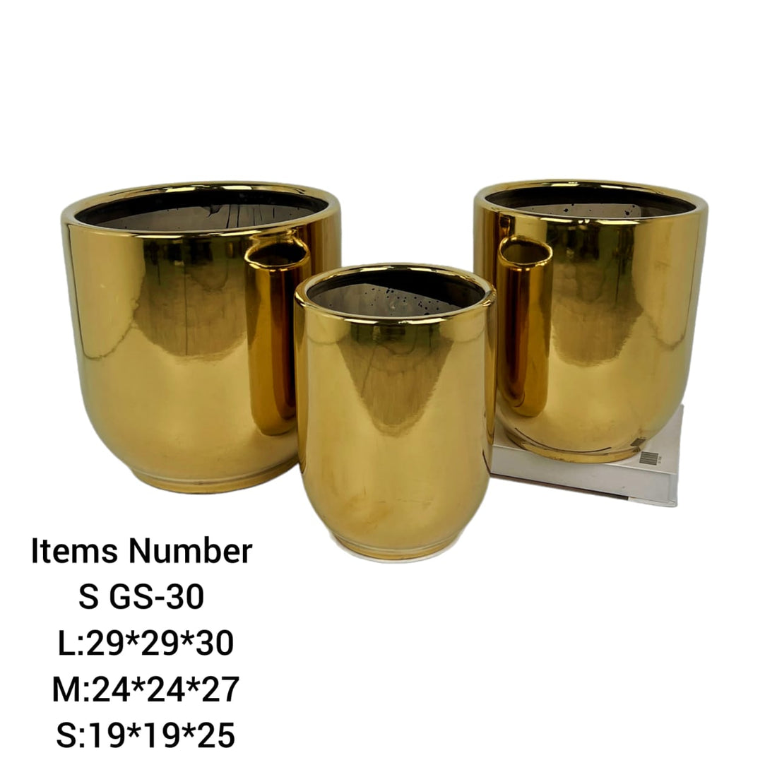 Golden Ceramic Pots Combo Set GS-30