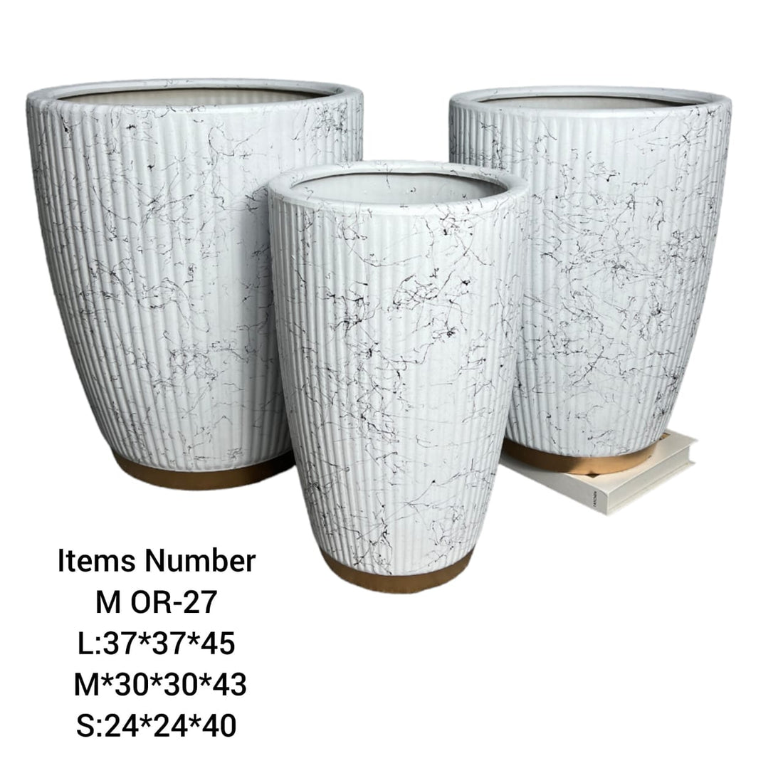 Ceramic Pots Combo Set OR-27