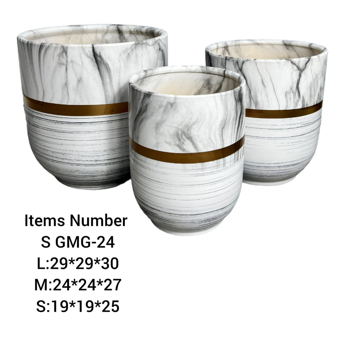 Ceramic Pots Combo Set GMG-24