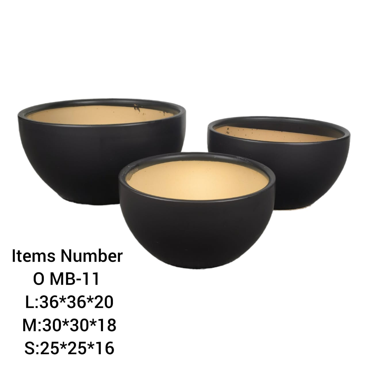 Ceramic Pots Combo Set MB-11