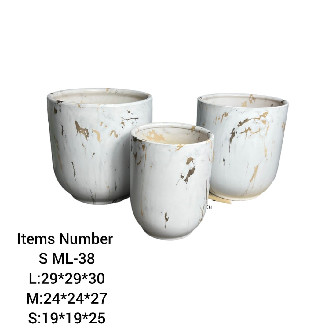 Ceramic Pots Combo Set ML-38