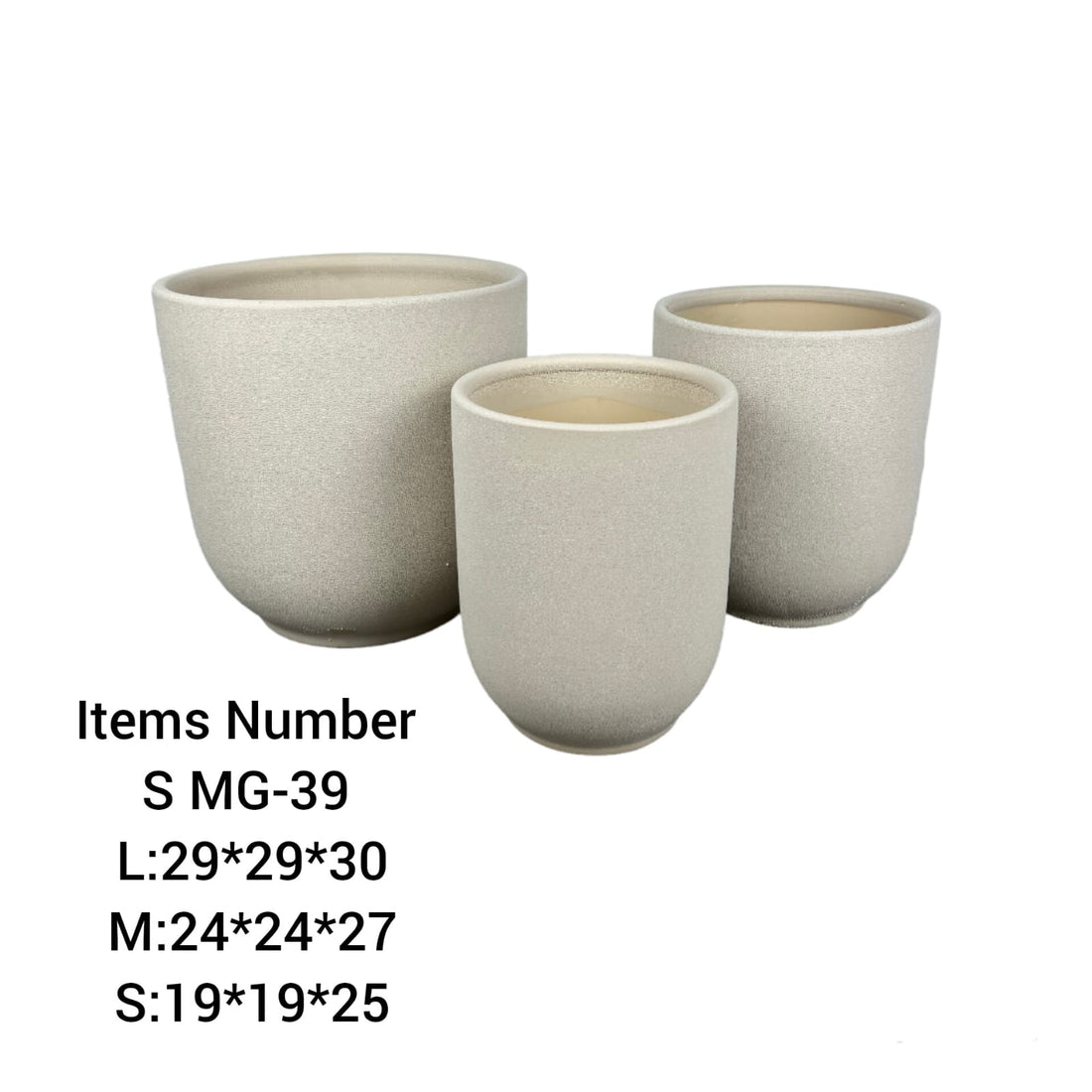 Ceramic Pots Combo Set MG-39