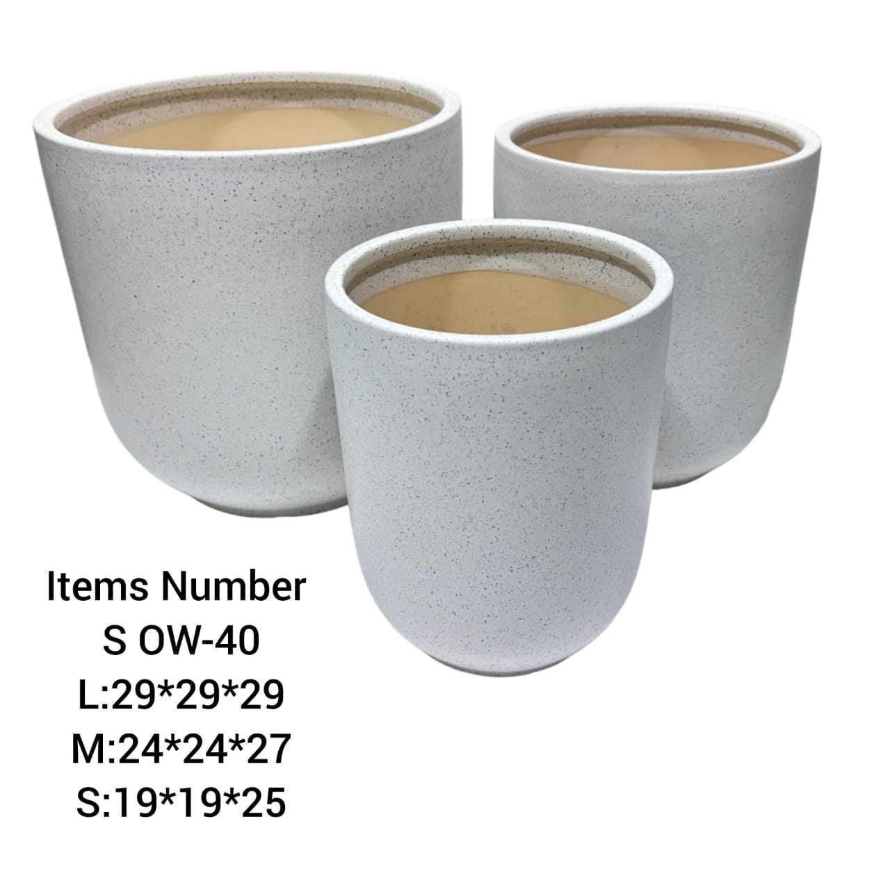 Ceramic Pots Combo Set OW-40