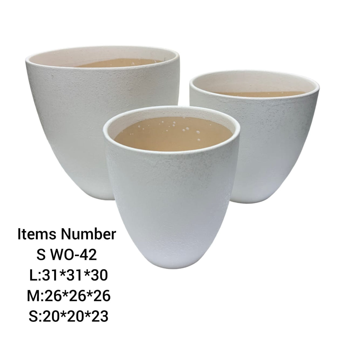 Ceramic Pots Combo Set WO-42