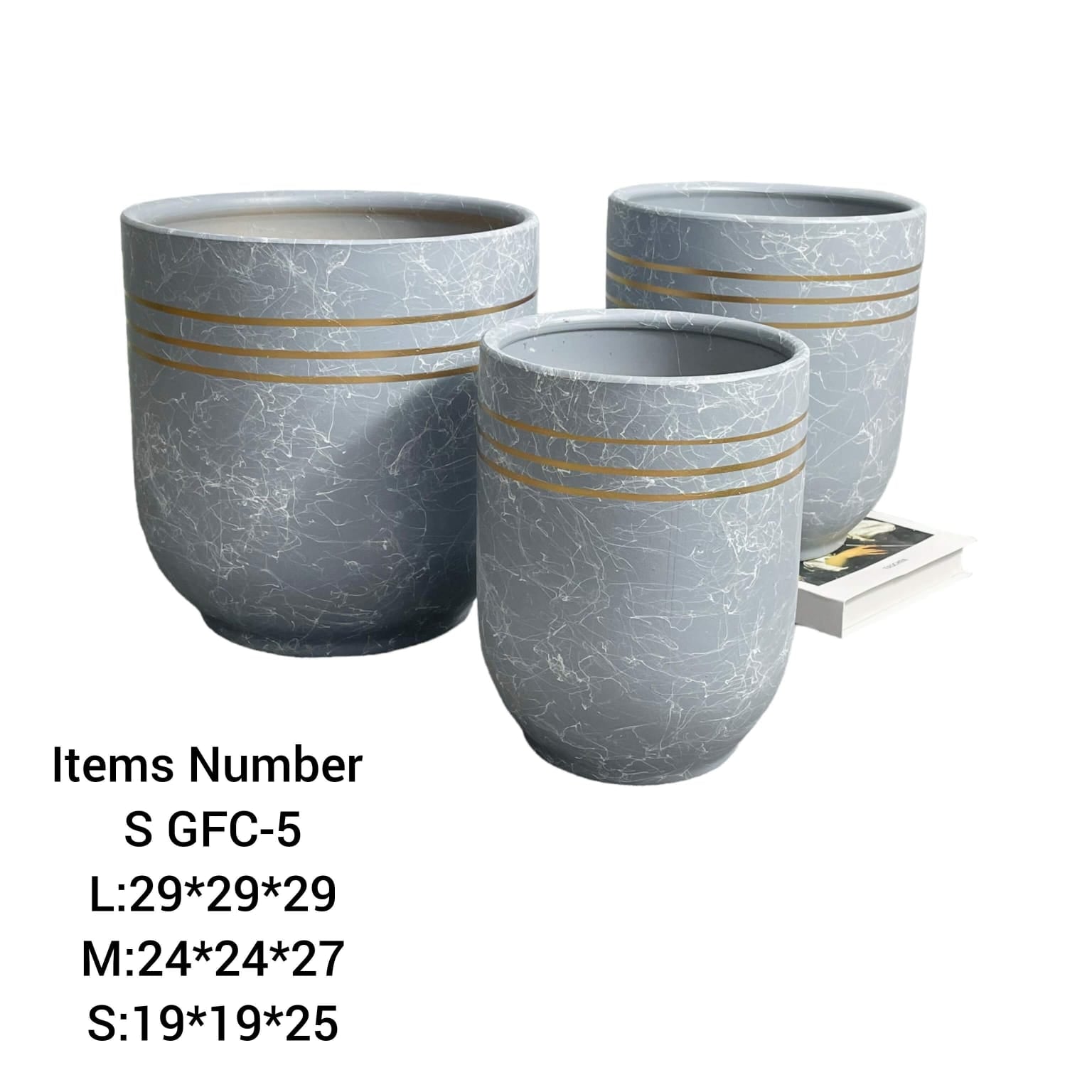 Ceramic Pots Combo Set GFC-5