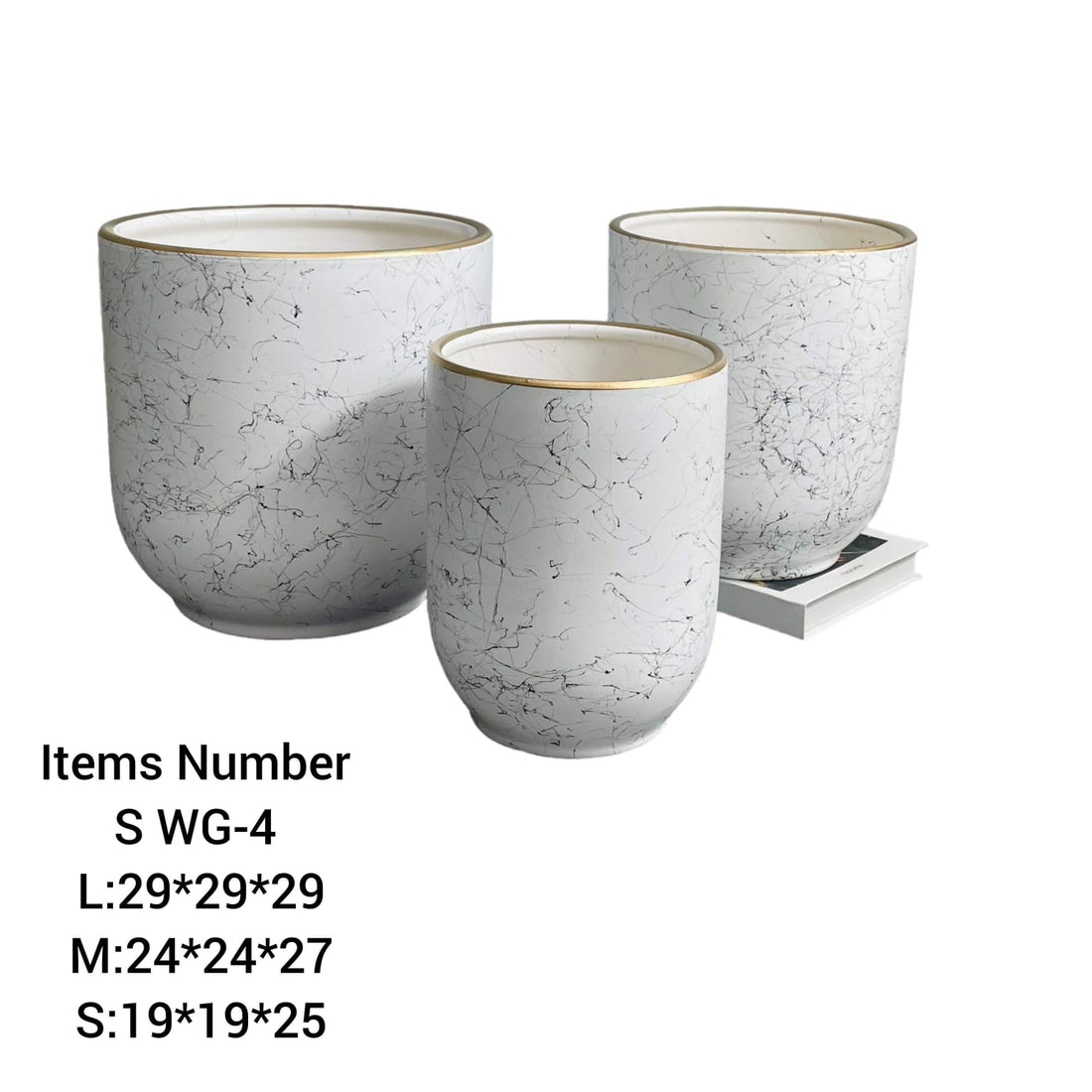 Ceramic Pots Combo Set WG-4