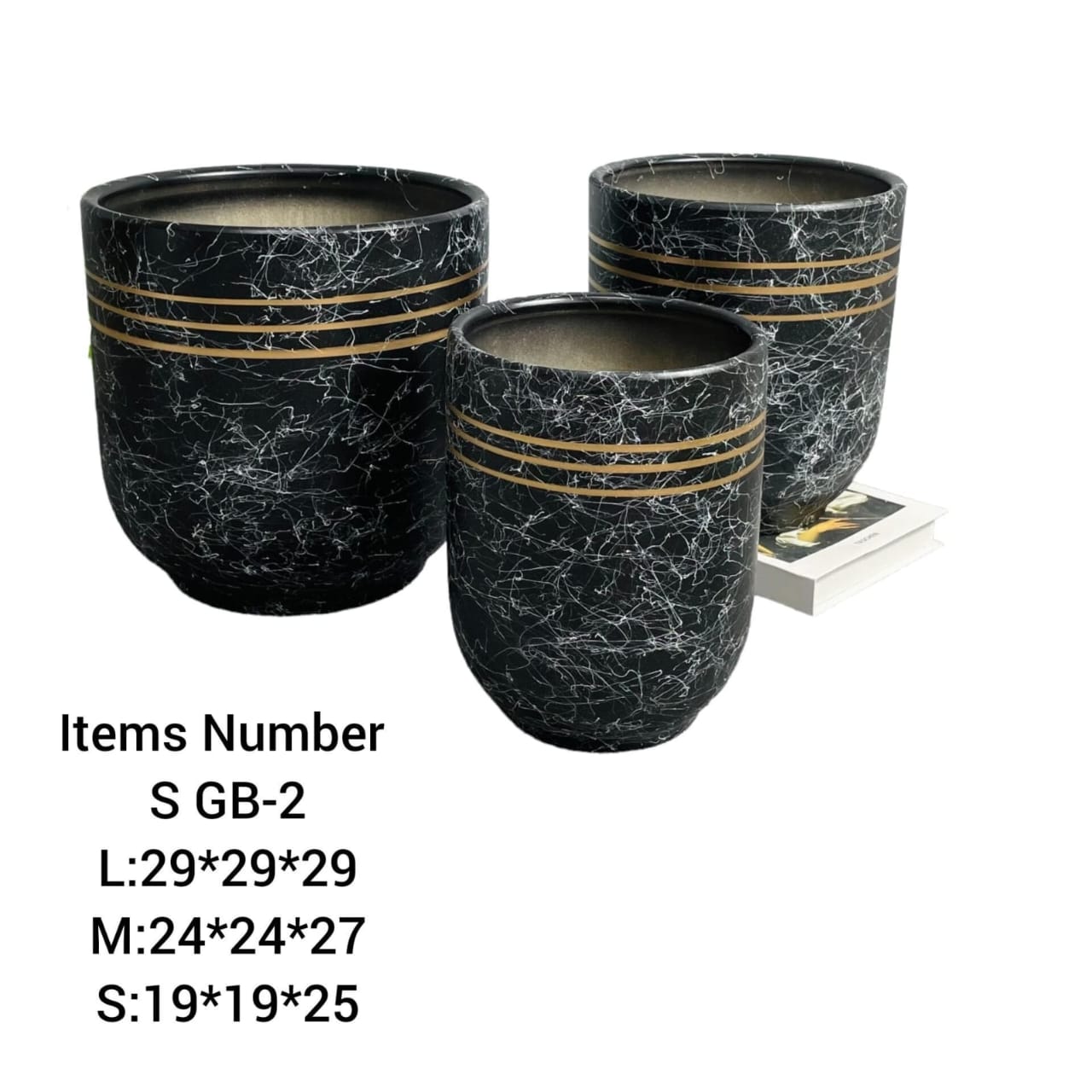 Ceramic Pots Combo Set GB-2