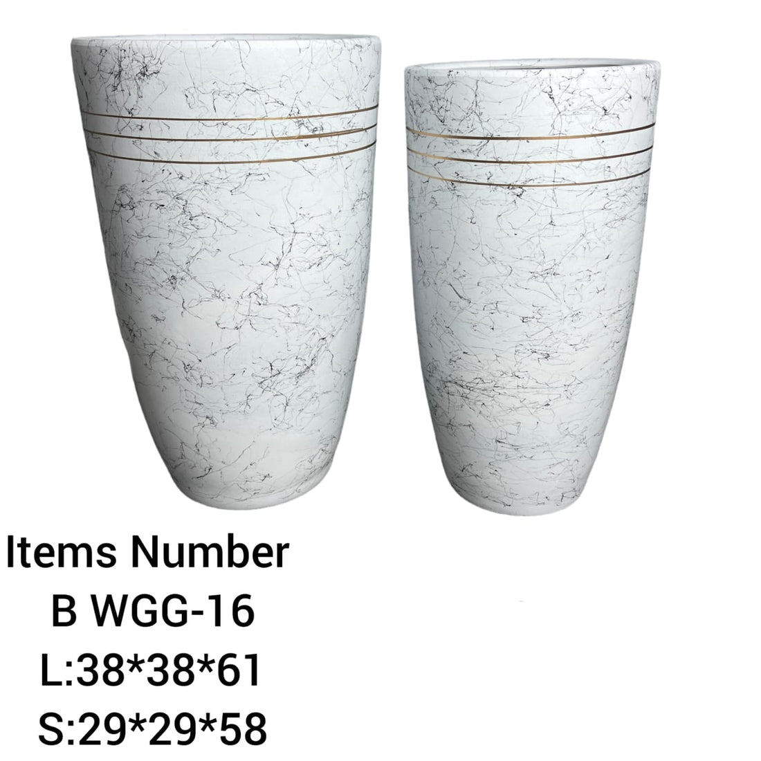 Ceramic Pots Combo Set WGG-16