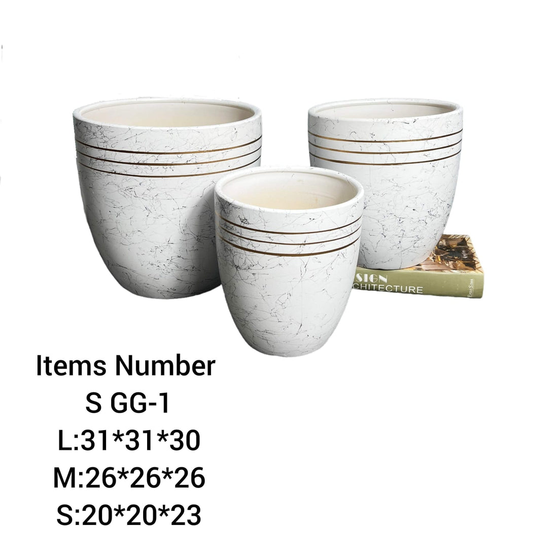 Ceramic Pots Combo Set GG-1