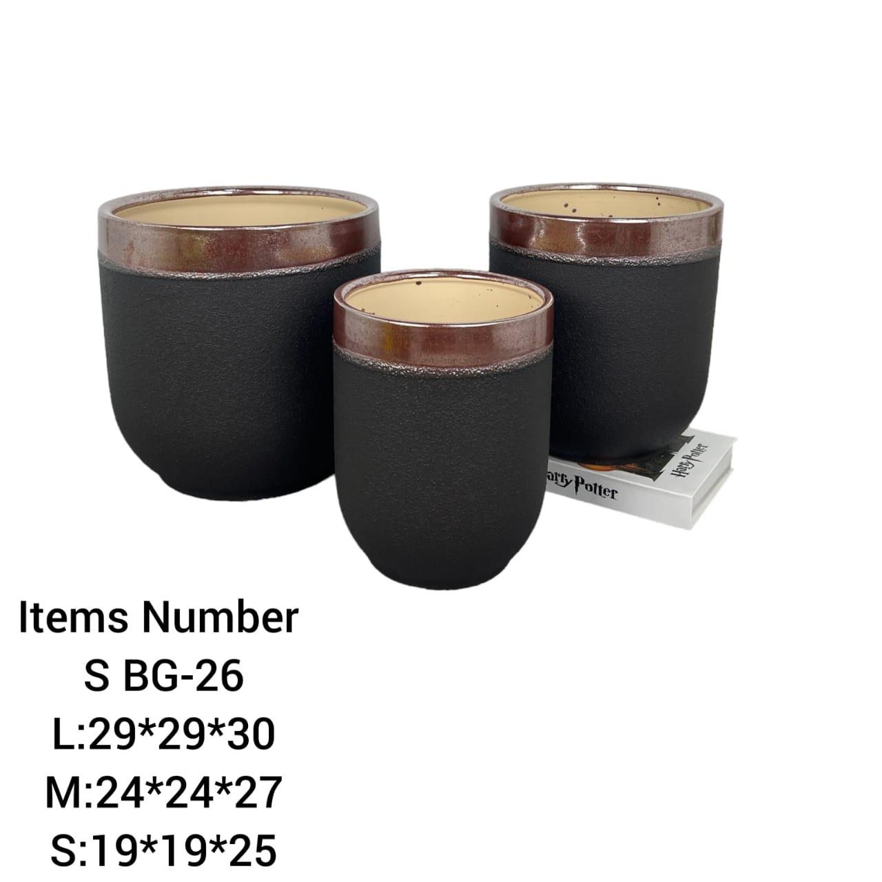 Ceramic Pots Combo Set BG-26