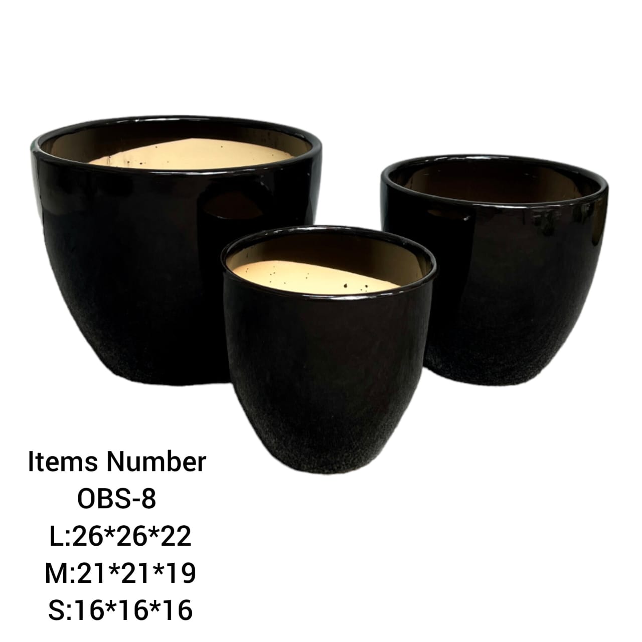 Ceramic Pots Combo Set OBS-8