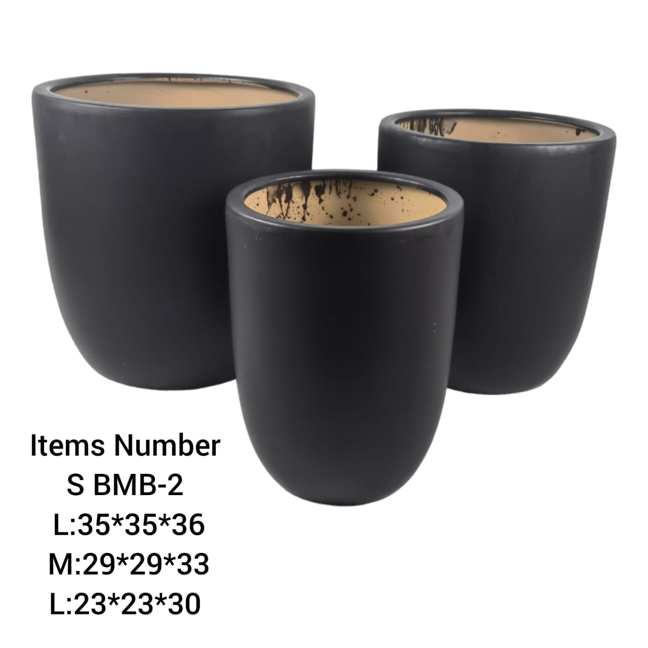 Ceramic Pots Combo Set BMB-2