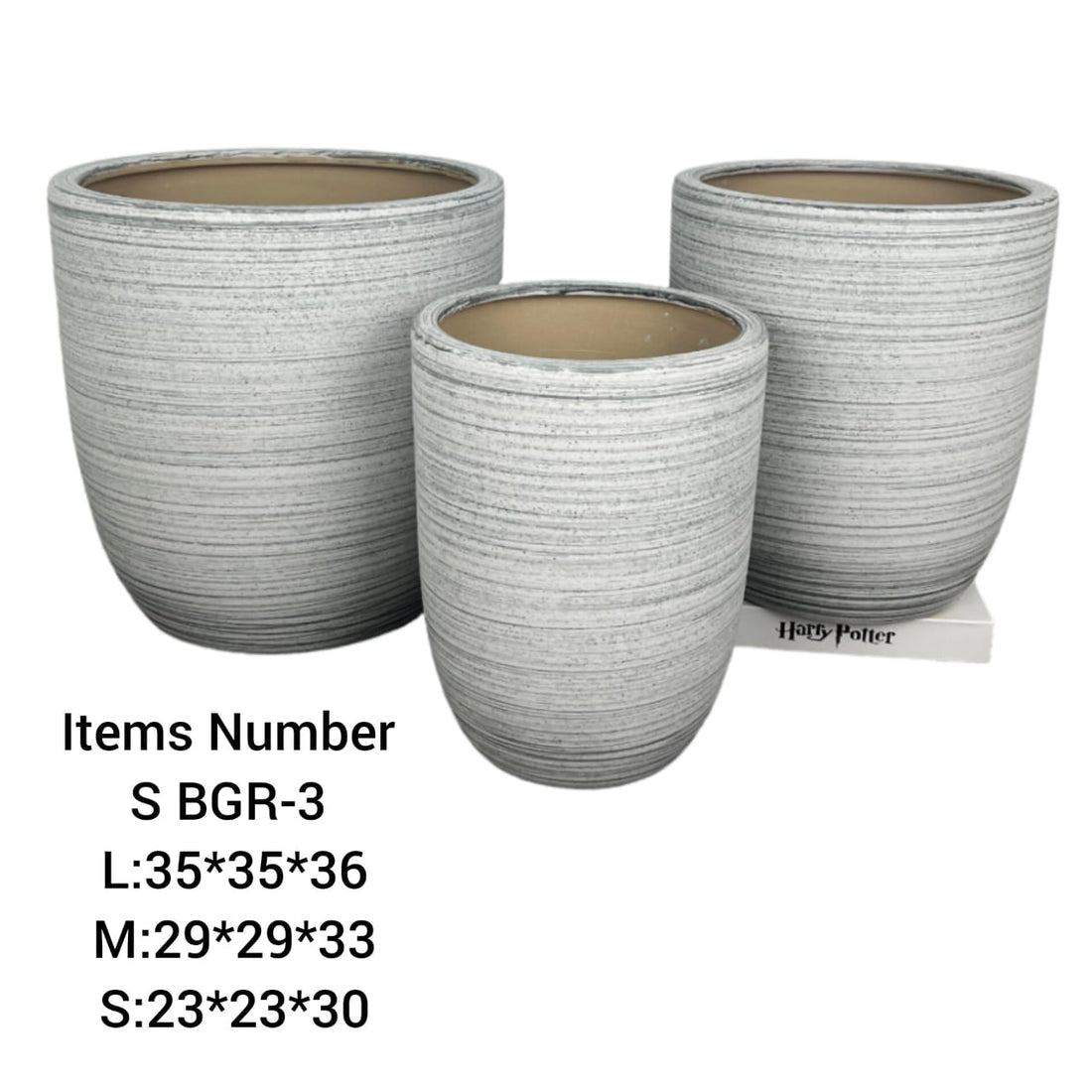 Ceramic Pots Combo Set BGR-3