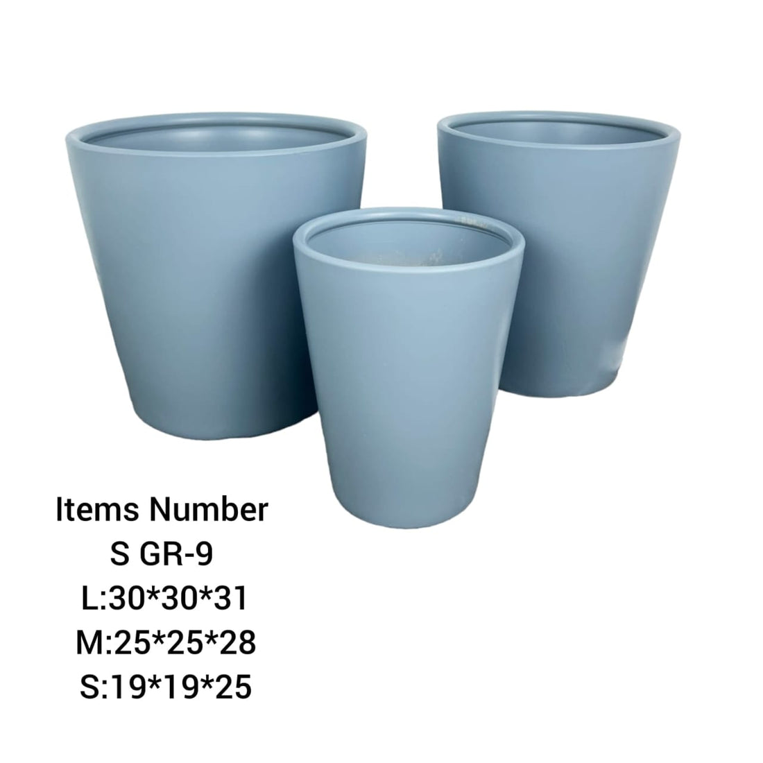 Ceramic Pots Combo Set GR-9