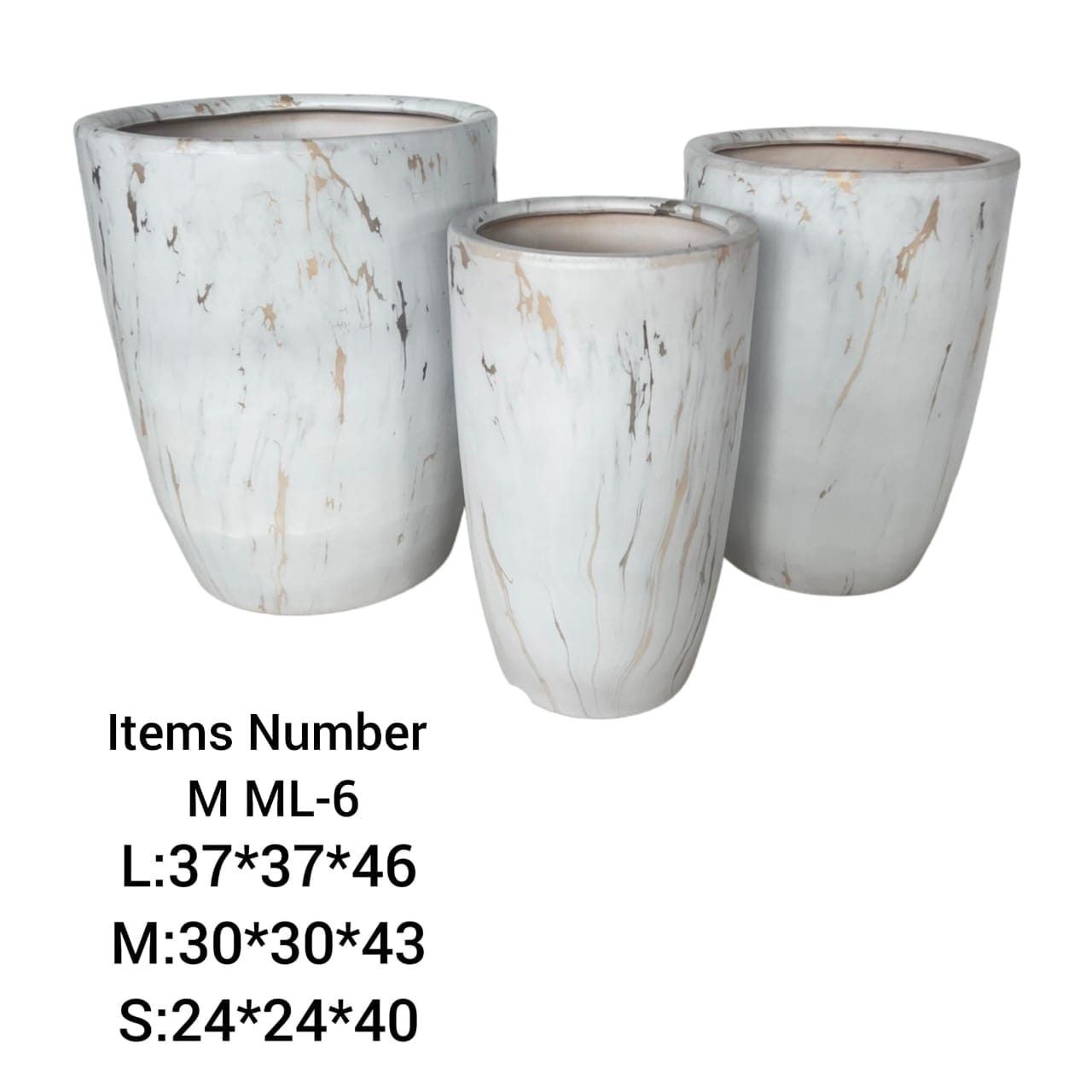 Ceramic Pots Combo Set ML-6