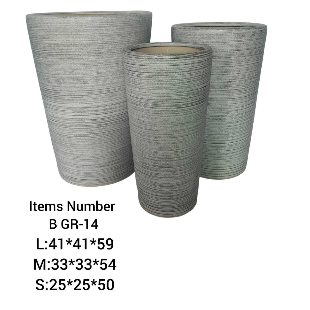 Ceramic Pots Combo Set GR-14