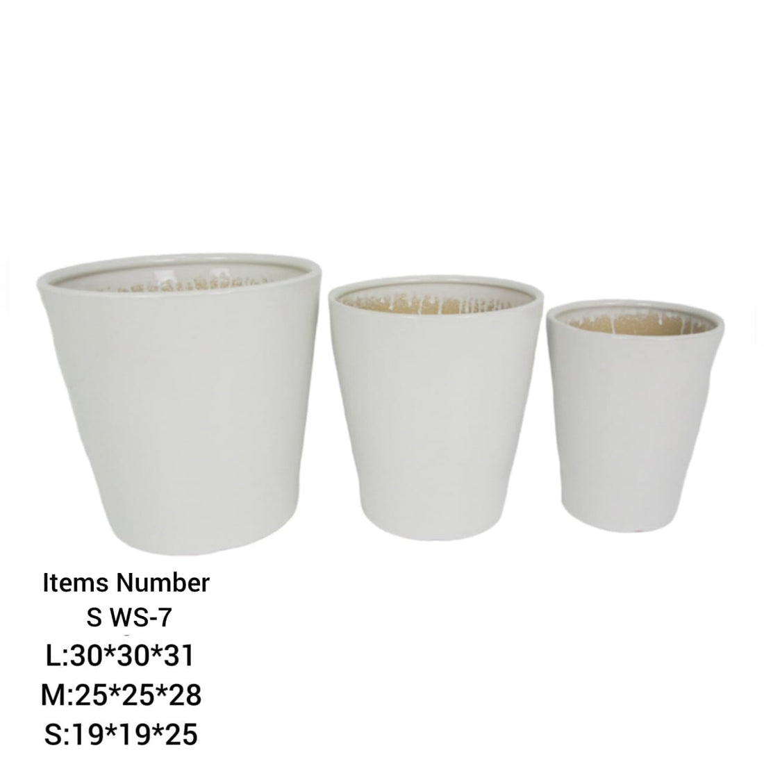 Ceramic Pots Combo Set SW-7