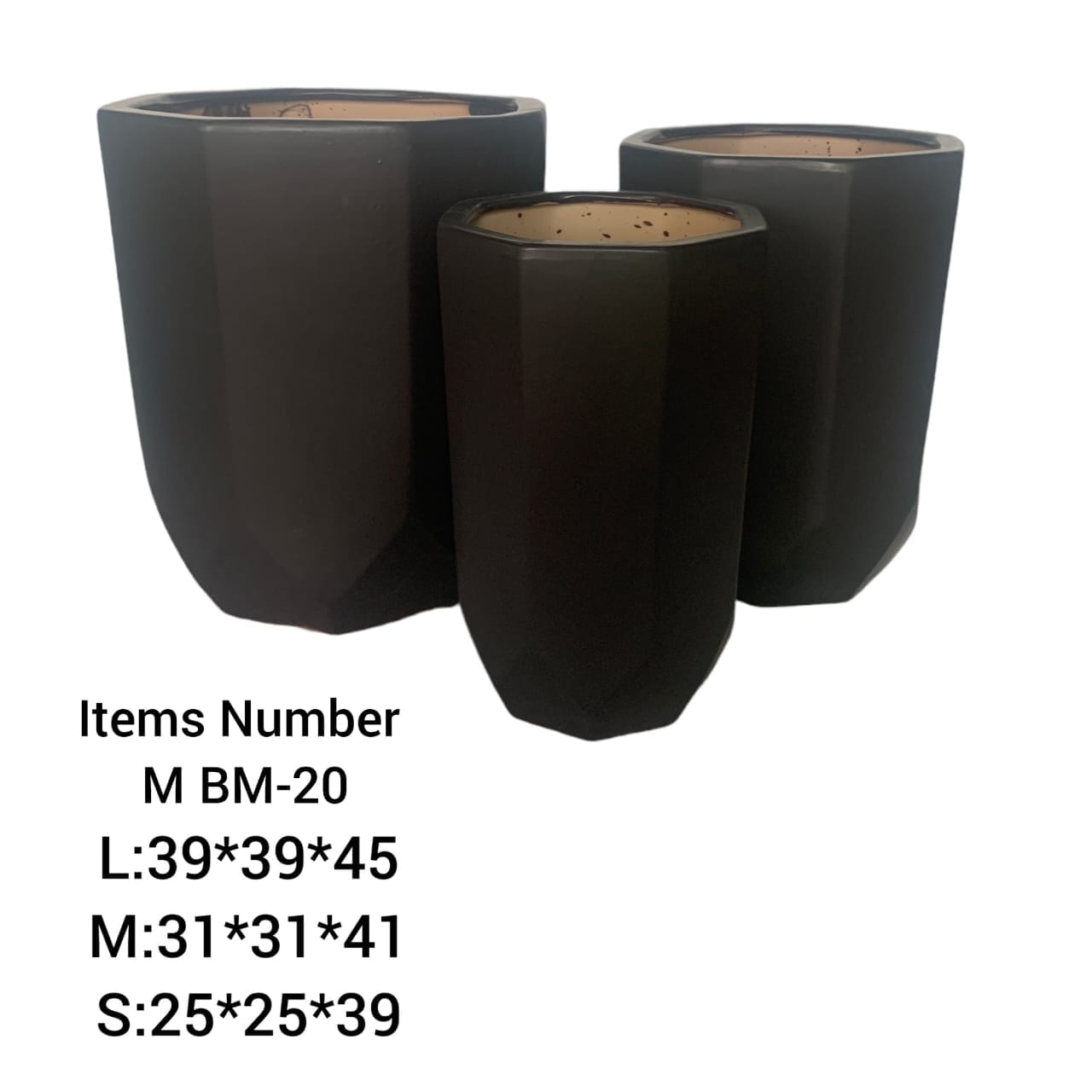 Ceramic Pots Combo Set BM-20