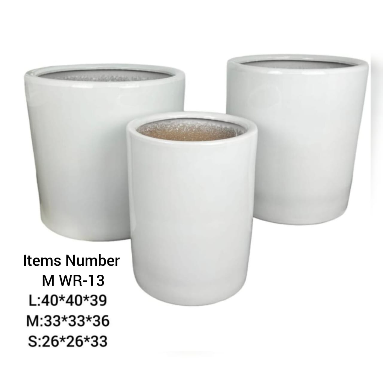 Ceramic Pots Combo Set WR-13