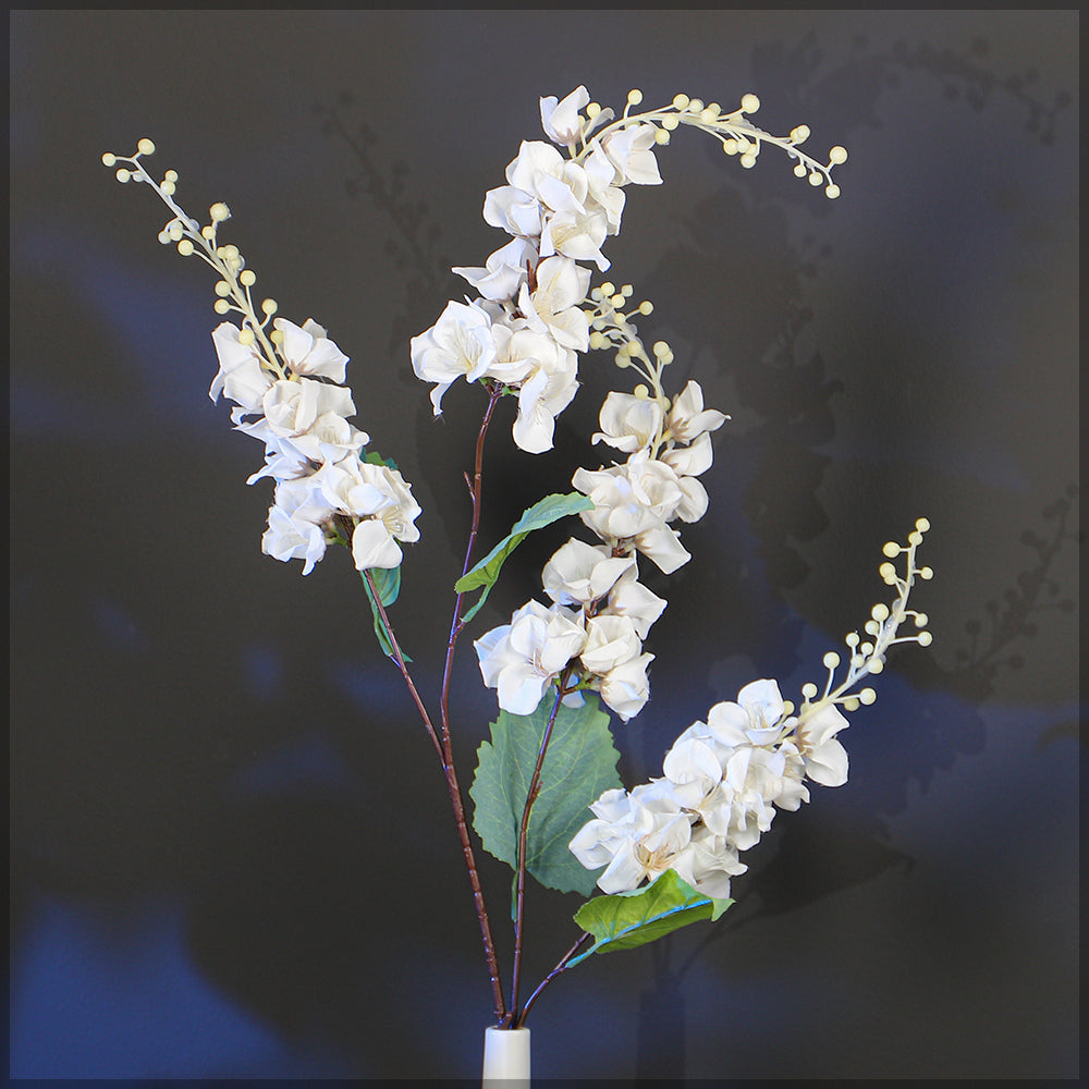 Artificial White Cherry Flower