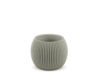 Coral oval pot