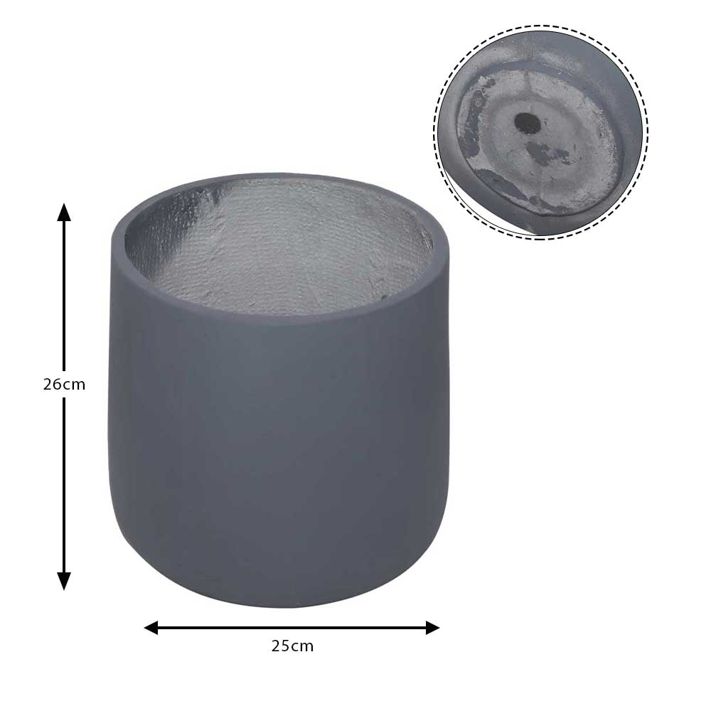 Round Cement Planter Pots Container-YS019A