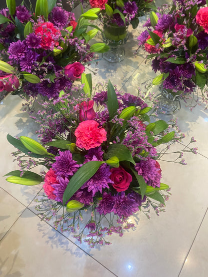 Fresh flowers arrangement